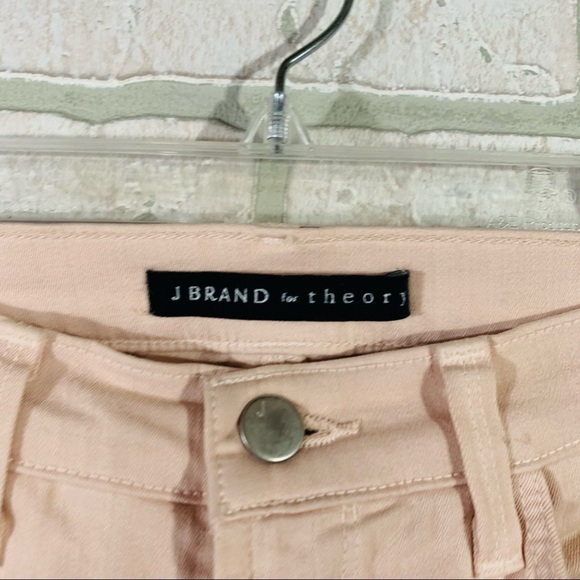 J Brand for Theory Pink Powder Skinny Leg Jeans - Picture 7 of 12